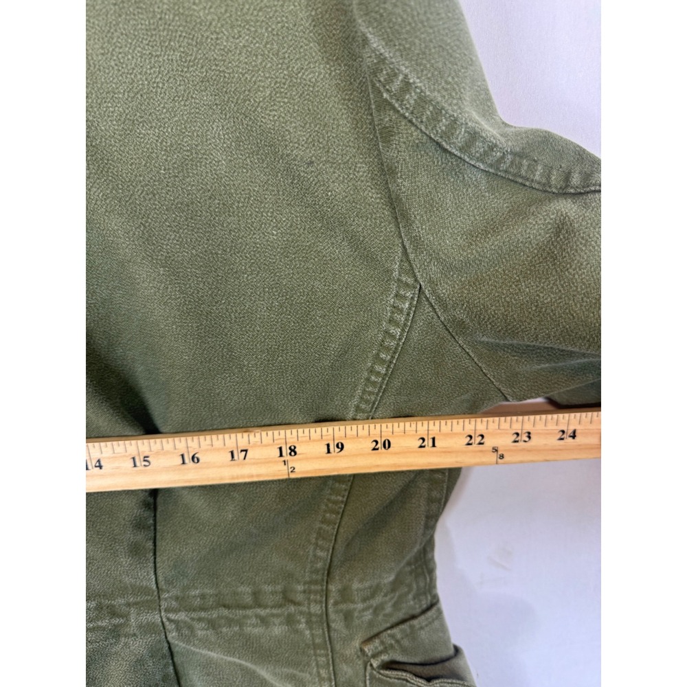 Vintage 1989 Canadian Military OG 107 MK II Combat Coat Field Jacket Green 6346 - Picture 12 of 13